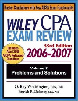 Wiley CPA Examination Review, Problems and Solutions Wiley CPA Examination Review, Problems and Solutions