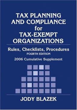 Tax Planning and Compliance of Tax-Exempt Organizations