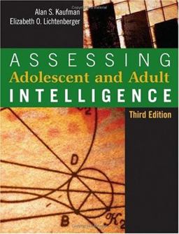 Assessing Adolescent and Adult Intelligence 3rd 9780471735533 Front Cover