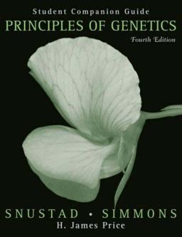 Principles of Genetics 4th 9780471738305 Front Cover