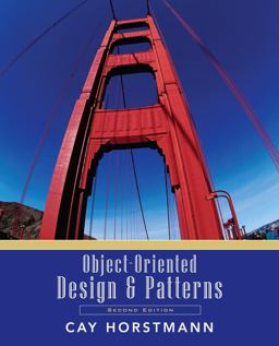 Object-Oriented Design and Patterns 2nd 9780471744870 Front Cover