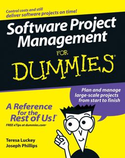 Software Project Management for Dummies  9780471749349 Front Cover