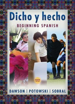 Dicho y Hecho Beginning Spanish 8th 9780471761075 Front Cover