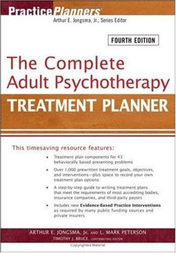 Complete Adult Psychotherapy Treatment Planner 4th 9780471763468 Front Cover