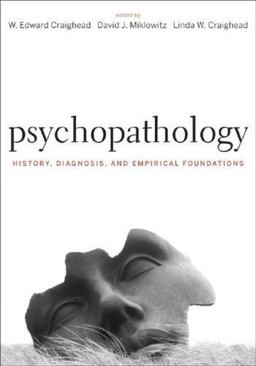Psychopathology History, Diagnosis, and Empirical Foundations  9780471768616 Front Cover