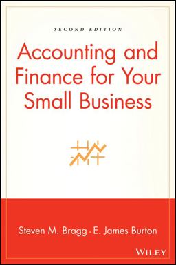 Accounting and Finance for Your Small Business 2nd 9780471771562 Front Cover