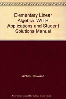 Elementary Linear Algebra w/Applications and Student Solutions Manual Set