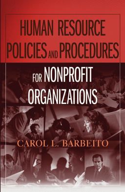 Human Resource Policies and Procedures for Nonprofit Organizations  9780471788614 Front Cover