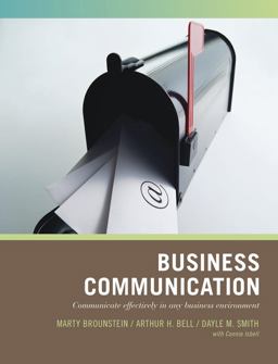 Business Communication Communicate Effectively in Any Business Environment  9780471790778 Front Cover