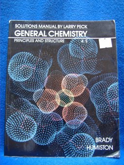 General Chemistry - Principles and Structure