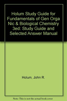 Fundamentals of General, Organic and Biological Chemistry