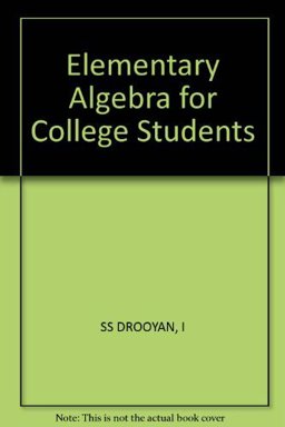 Elementary Algebra for College Students