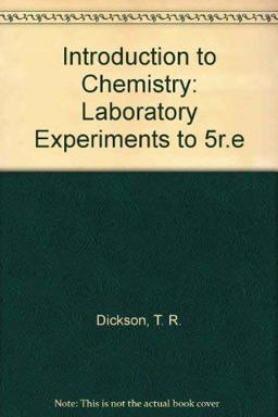 Laboratory Experiments for Introduction to Chemist Ry