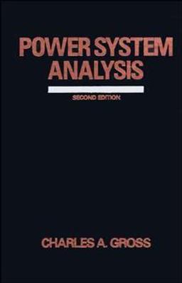 Power System Analysis 2nd 9780471862062 Front Cover
