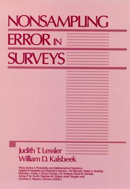 Nonsampling Error in Surveys