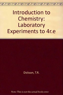 Laboratory Experiments for Introduction to Chemist Ry