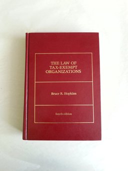 The Law of Tax-Exempt Organization
