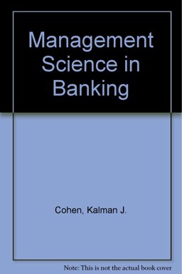 Management Science in Banking