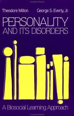 Personality and Its Disorders A Biosocial Learning Approach  9780471878162 Front Cover