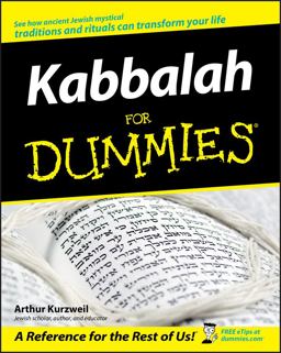 Kabbalah for Dummies  9780471915904 Front Cover