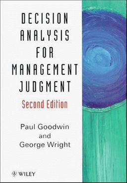 Decision Analysis for Management Judgment