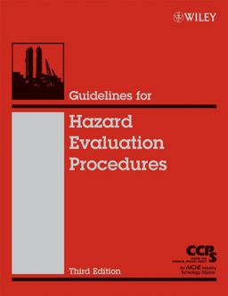Guidelines for Hazard Evaluation Procedures 3rd 9780471978152 Front Cover