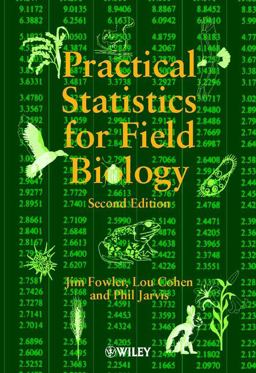 Practical Statistics for Field Biology 2nd 9780471982968 Front Cover