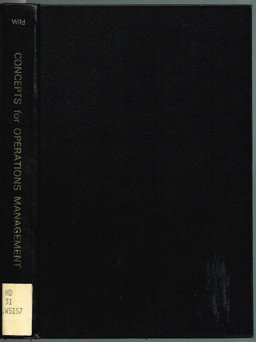 Concepts for Operations Management