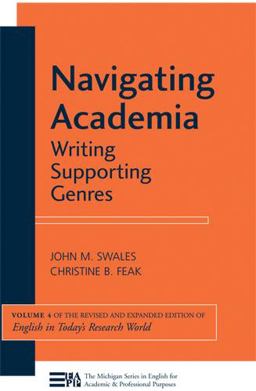 Navigating Academia Writing Supporting Genres  9780472034536 Front Cover