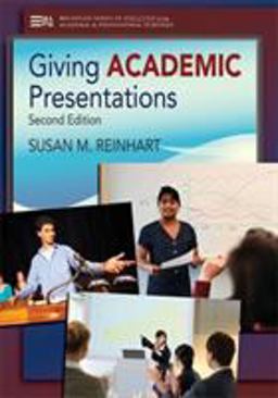 Giving Academic Presentations, Second Edition  9780472035090 Front Cover
