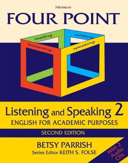 Listening & Speaking 2:  9780472035359 Front Cover