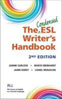 Condensed ESL Writer's Handbook 2nd 9780472037339 Front Cover