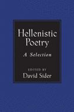 Hellenistic Poetry