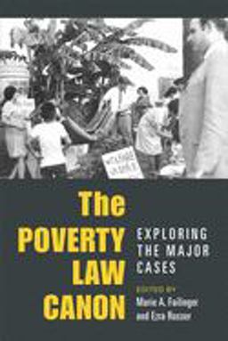 Poverty Law Canon Exploring the Major Cases  9780472053155 Front Cover