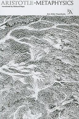 Metaphysics  9780472060429 Front Cover