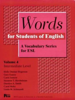 Words for Students of English  9780472082148 Front Cover