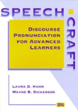 Speechcraft Discourse Pronunciation for Advanced Learners  9780472085224 Front Cover
