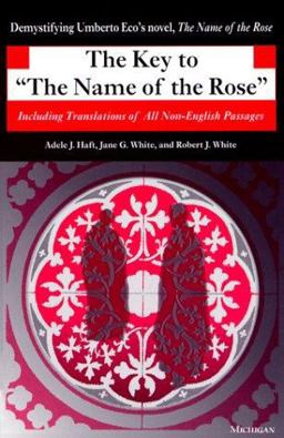 Key to the Name of the Rose Including Translations of All Non-English Passages  9780472086214 Front Cover