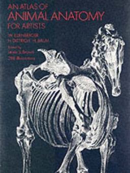 Atlas of Animal Anatomy for Artists 2nd 9780486200828 Front Cover