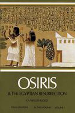 Osiris and the Egyptian Resurrection  9780486227801 Front Cover