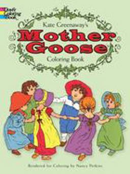 Mother Goose Coloring Book  9780486228839 Front Cover