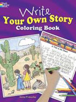 Write Your Own Story Coloring Book  9780486237329 Front Cover