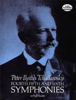Fourth, Fifth and Sixth Symphonies in Full Score 15th 9780486238616 Front Cover