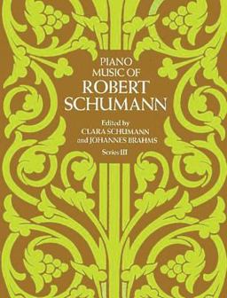 Piano Music of Robert Schumann  9780486239064 Front Cover