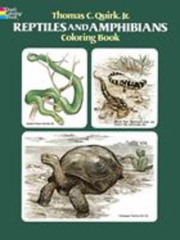 Reptiles and Amphibians Coloring Book  9780486241111 Front Cover