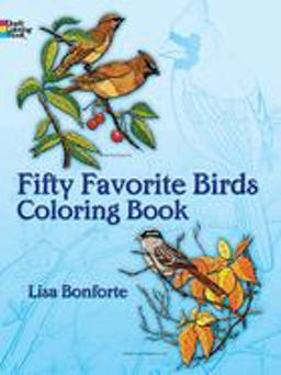 Fifty Favorite Birds Coloring Book  9780486242613 Front Cover