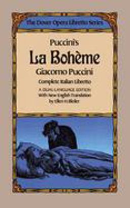 Puccini's la Boheme  9780486246079 Front Cover