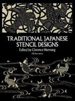 Traditional Japanese Stencil Designs  9780486247915 Front Cover