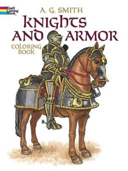 Knights and Armor Coloring Book  9780486248431 Front Cover
