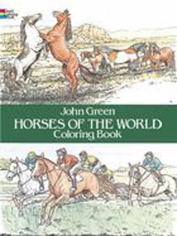Horses of the World Coloring Book  9780486249858 Front Cover